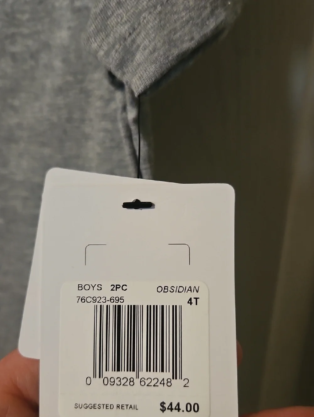 NIKE Toddler Two Piece Set: Gray/Navy: New With Tags: Size 4T